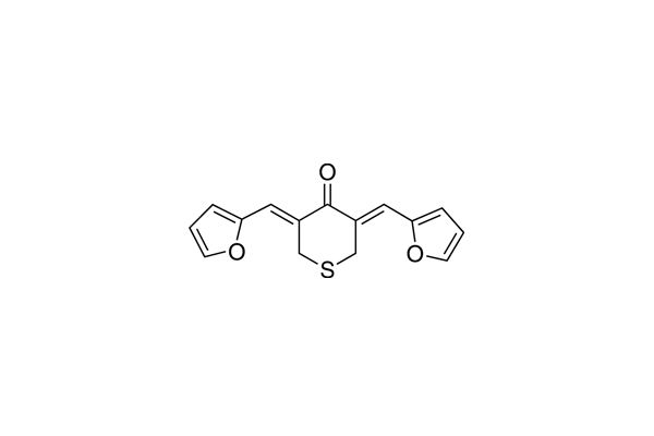3,5-bis(2-furanylmethylene)tetrahydro-(3Z,5Z)-4H-thiopyran-4-one图片