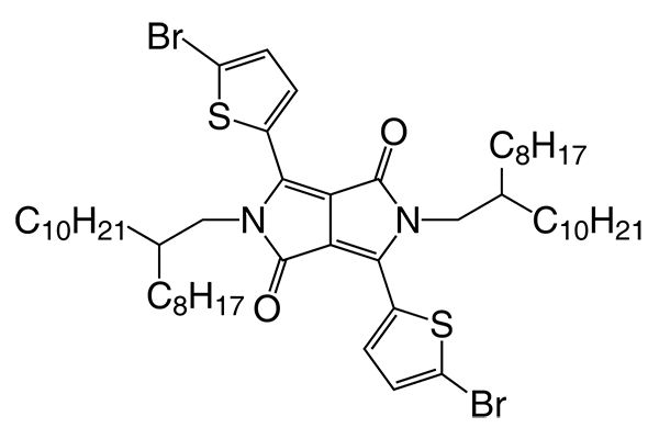 3,6-Bis(5-bromothiophen-2-yl)-2,5-bis(2-octyldodecyl)pyrrolo [3,4-c ]pyrrole-1,4(2H,5H)-dione图片
