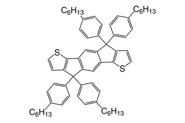 4,9-Dihydro-4,4,9,9-tetrakis(4-hexylphenyl)-s-indaceno[1,2-b :5,6-b' ]dithiophene图片
