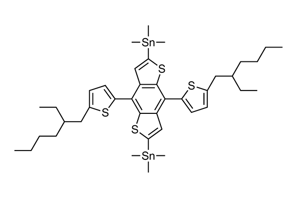 2,6-Bis(trimethyltin)-4,8-bis(5-(2-ethylhexyl)thiophen-2-yl)benzo[1,2-b :4,5-b' ]dithiophene图片