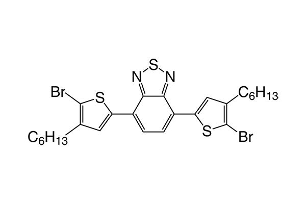 4,7-Bis(5-bromo-4-hexylthiophen-2-yl)benzo[c][1,2,5]thiadiazole图片
