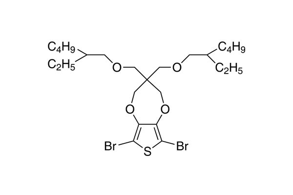 6,8-Dibromo-3,3-bis(((2-ethylhexyl)oxy)methyl)-3,4-dihydro-2H-thieno[3,4-b][1,4]dioxepine图片