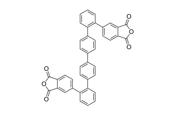 5,5'-([1,1':4',1'':4'',1'''-Quaterphenyl]-2,2'''-diyl)bis(isobenzofuran-1,3-dione)图片