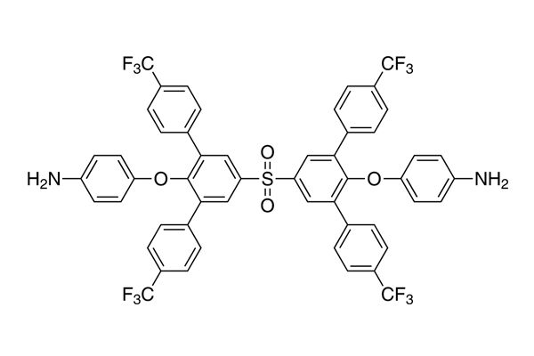 2,2'-Bis[3,5-di(4-trifluoromethylphenyl)-4-(4-aminophenoxy)phenyl]sulfone图片
