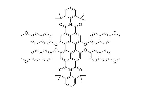 2,9-Bis(2,6-diisopropylphenyl)-5,6,12,13-tetrakis((6-methoxynaphthalen-2-yl)oxy)anthra[2,1,9-def:6,5,10-d'e'f']diisoquinoline-1,3,8,10(2H,9H)-tetraone图片