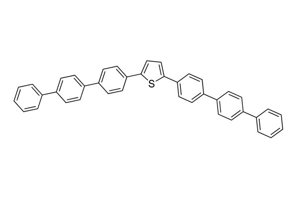 2,5-Bis[4-(4-phenylphenyl)phenyl]thiophene图片