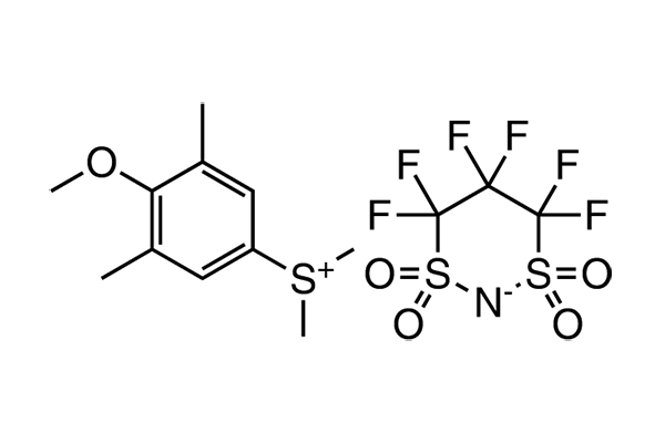 (4-methoxy-3,5-dimethylphenyl)dimethylsulfonium 4,4,5,5,6,6-hexafluoro-1,3,2-dithiazinan-2-ide 1,1,3,3-tetraoxide图片