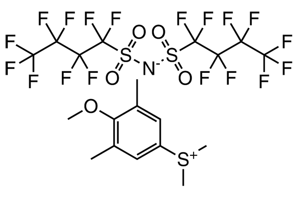 (4-methoxy-3,5-dimethylphenyl)dimethylsulfonium bis((perfluorobutyl)sulfonyl)amide图片