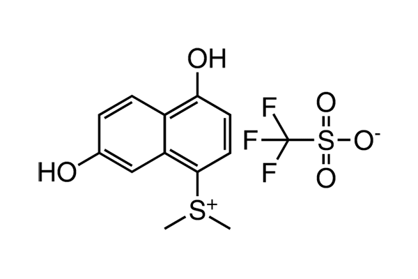 (4,7-Dihydroxy-1-naphthyl)dimethylsulfonium trifluoromethanesulfonate图片