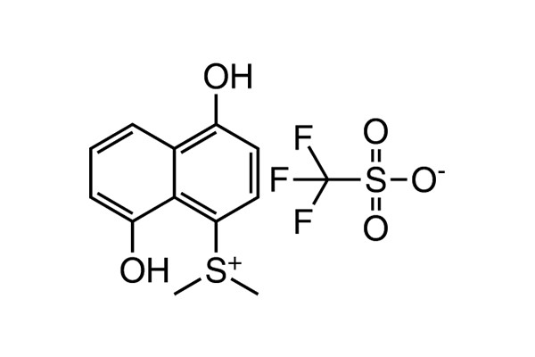 (4,8-Dihydroxy-1-naphthyl)dimethylsulfonium trifluoromethanesulfonate图片