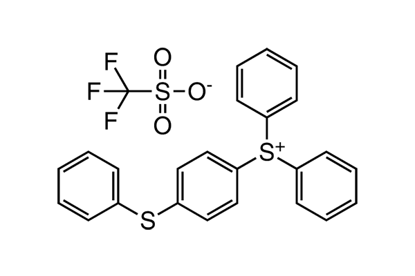 (4-Phenylthiophenyl)diphenylsulfonium triflate图片