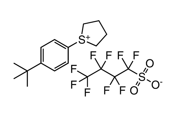 4-t-butylphenyltetramethylenesulfonium perfluoro-1-butanesulfonate图片