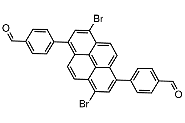 4,4'-(3,8-dibromopyrene-1,6-diyl)dibenzaldehyde图片