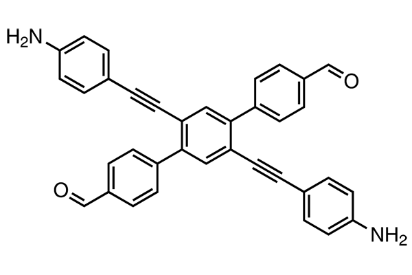 2',5'-bis((4-aminophenyl)ethynyl)-[1,1':4',1''-terphenyl]-4,4''-dicarbaldehyde图片