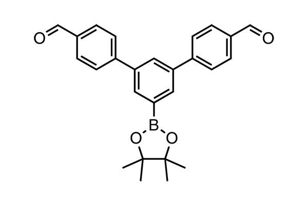 5'-(4,4,5,5-tetramethyl-1,3,2-dioxaborolan-2-yl)-[1,1':3',1''-terphenyl]-4,4''-dicarbaldehyde图片