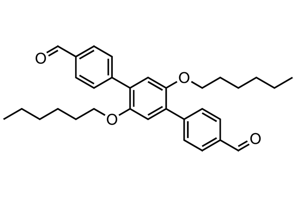 2',5'-Bis(hexyloxy)-[1,1':4',1''-terphenyl]-4,4''-dicarbaldehyde图片