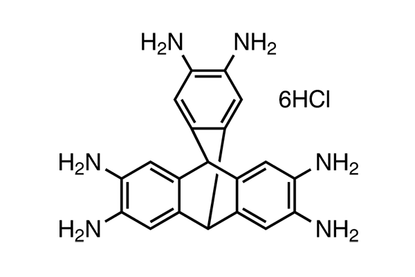 9,10[1',2']-Benzenoanthracene-2,3,6,7,14,15-hexamine,9,10-dihydro-,hydrochloride(1:6)图片