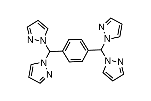 1,4-Bis(di(1H-pyrazol-1-yl)methyl)benzene图片
