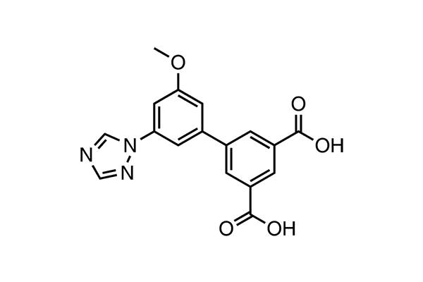 3'-methoxy-5'-(1H-1,2,4-triazol-1-yl)-[1,1'-biphenyl]-3,5-dicarboxylic acid图片