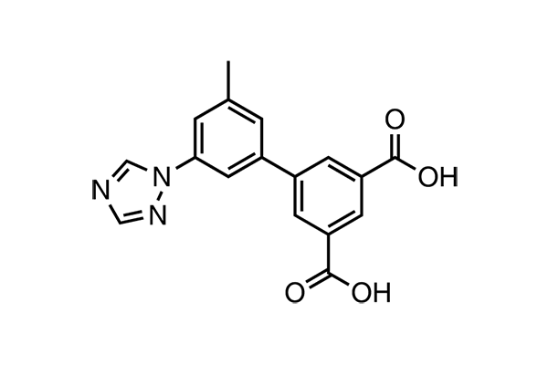 3'-methyl-5'-(1h-1,2,4-triazol-1-yl)-[1,1'-biphenyl]-3,5-dicarboxylic acid图片
