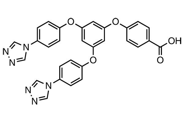 4-(3,5-bis(4-(4H-1,2,4-triazol-4-yl)phenoxy)phenoxy)benzoic acid图片