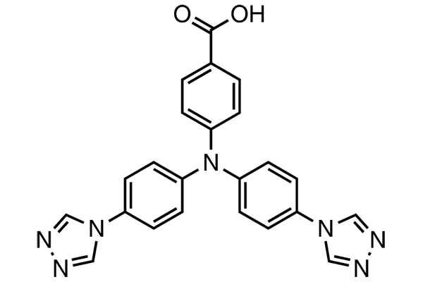 4-(bis(4-(4H-1,2,4-triazol-4-yl)phenyl)amino)benzoic acid图片