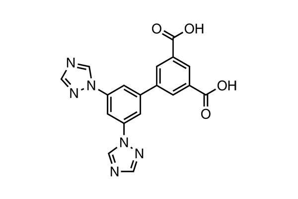 3',5'-di(1H-1,2,4-triazol-1-yl)-[1,1'-biphenyl]-3,5-dicarboxylic acid图片
