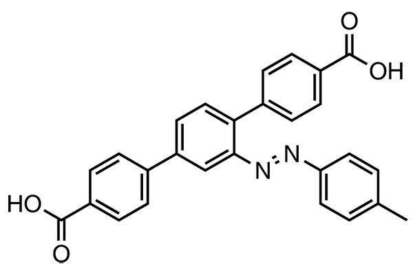 4-[4-(4-Carboxyphenyl)-3-[(4-methylphenyl)diazenyl]phenyl]benzoic acid图片