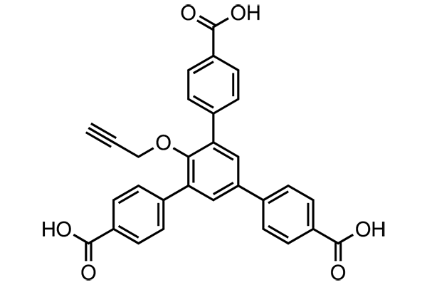 5'-(4-carboxyphenyl)-2'-(2-propyn-1-yloxy)-[1,1':3',1''-terphenyl]-4,4''-dicarboxylic acid图片