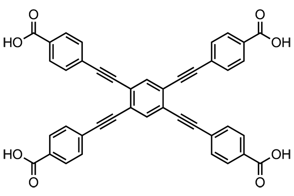 4,4',4'',4'''-(1,2,4,5-benzenetetrayltetra-2,1-ethynediyl)tetrakis-Benzoic acid图片