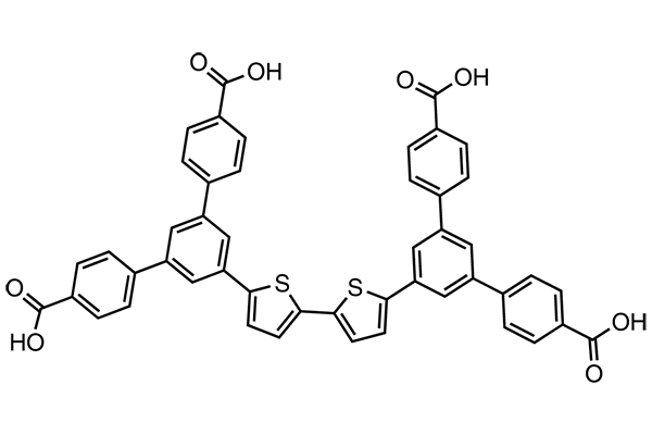 4,4',4'',4'''-(2,2'-Bithiophene-5,5'-diyl)bis(benzene-1,3,5-triyl)tetrakisbenzoic acid图片