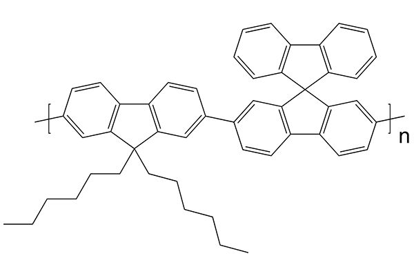 Poly[(9,9-dihexylfluorenyl-2,7-diyl)-alt-(9,9'-spirobifluorene-2,7-diyl)]图片