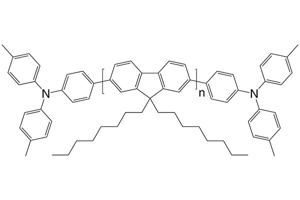 Poly[9,9-dioctylfluorenyl-2,7-diyl] end capped with N,N-bis(4-methylphenyl)aniline图片