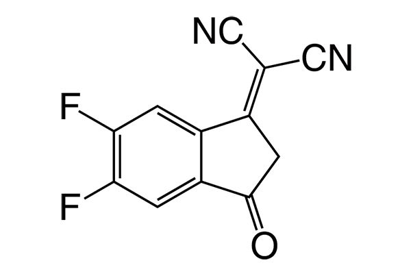 2-(5,6-difluoro-3-oxo-2,3-dihydro-1H-inden-1-ylidene)malononitrile图片