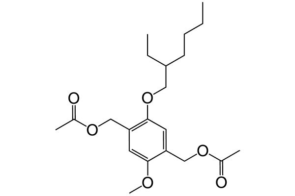(2-(2-ethylhexyloxy)-5-methoxy-1,4-phenylene)bis(methylene)diacetate图片