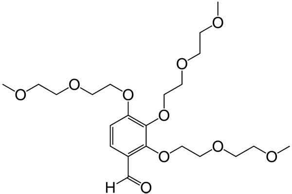 2,3,4-Tris(2-(2-methoxyethoxy)ethoxy)benzaldehyde图片