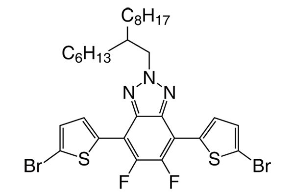 4,7-Bis(5-bromothiophen-2-yl)-5,6-difluoro-2-(2-hexyldecyl)-2H-benzo[d][1,2,3]triazole图片