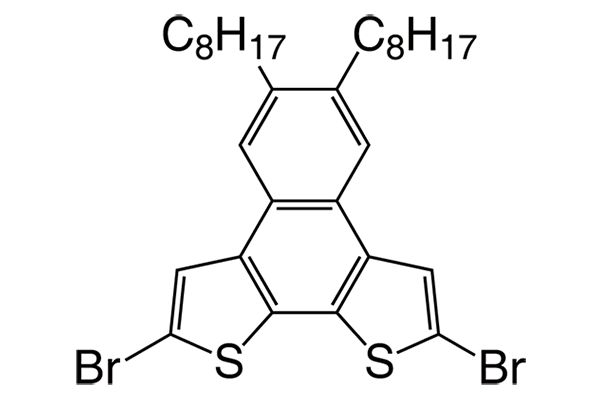 2,9-Dibromo-5,6-dioctylnaphtho[2,1-b:3,4-b']dithiophene图片