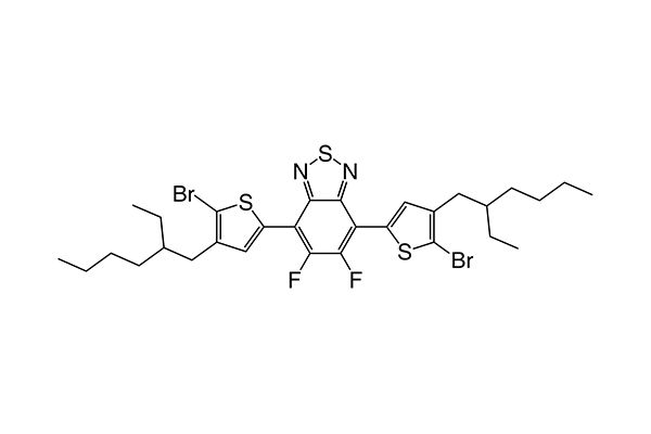 4,7-Bis(5-bromo-4-(2-ethylhexyl)thiophen-2-yl)-5,6-difluorobenzo[c] [1,2,5]thiadiazole图片