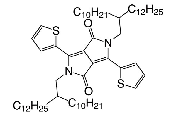 2,5-Bis(2-decyltetradecyl)-3,6-di(thiophen-2-yl)pyrrolo[3,4-c]pyrrole-1,4(2H,5H)-dione图片