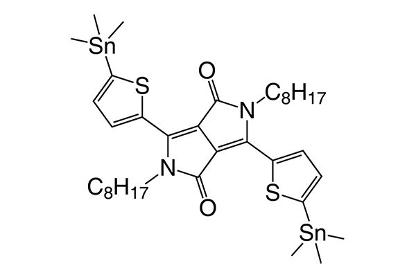2,5-Dioctyl-3,6-bis(5-(trimethylstannyl)thiophen-2-yl)pyrrolo[3,4-c] pyrrole-1,4(2H,5H)-dione图片