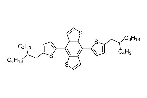 4,8-Bis(5-(2-butyloctyl)thiophen-2-yl)benzo[1,2-b:4,5-b']dithiophene图片