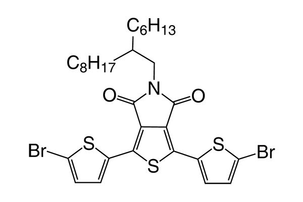 1-(4-Bromothiophen-2-yl)-3-(5-bromothiophen-2-yl)-5-(2-hexyldecyl)-4H-thieno-[3,4-c]pyrrole-4,6(5H)-dione图片