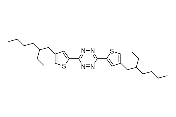 3,6-Bis(4-(2-ethylhexyl)thiophen-2-yl)-1,2,4,5-tetrazine图片