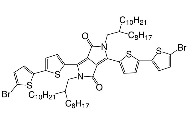3,6-Bis(5'-bromo-2,2'-bithiophen-5-yl)-2,5-bis(2-octyldodecyl)pyrrolo[3,4-c ]pyrrole-1,4(2H,5H)-dione图片