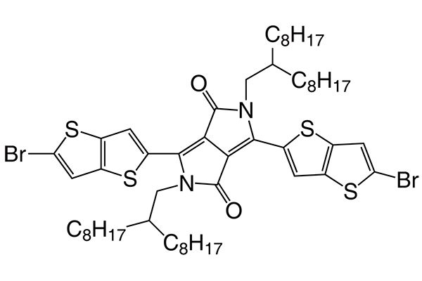 3,6-Bis(5-bromothieno[3,2-b ]thiophen-2-yl)-2,5-bis(2-octyldecyl)pyrrolo[3,4-c ]pyrrole-1,4(2H,5H)-dione图片