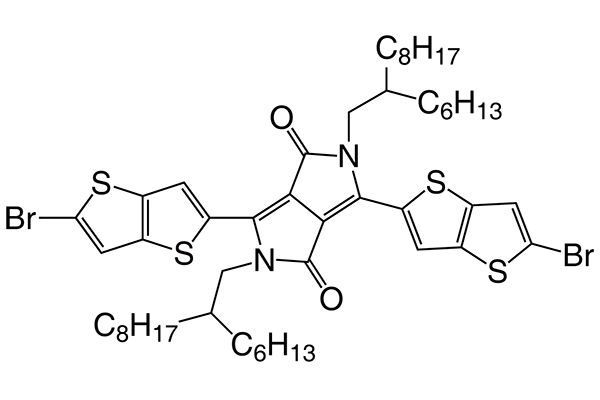 3,6-Bis(5-bromothieno[3,2-b ]thiophen-2-yl)-2,5-bis(2-hexyldecyl)pyrrolo[3,4-c ]pyrrole-1,4(2H,5H)-dione图片