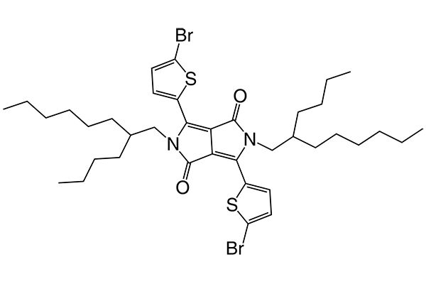 3,6-Bis(5-bromothiophen-2-yl)-2,5-bis(2-butyloctyl)pyrrolo[3,4-c ]pyrrole-1,4(2H,5H)-dione图片