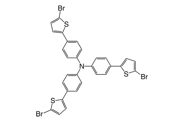 Tris(4-(5-bromothiophen-2-yl)phenyl)amine图片