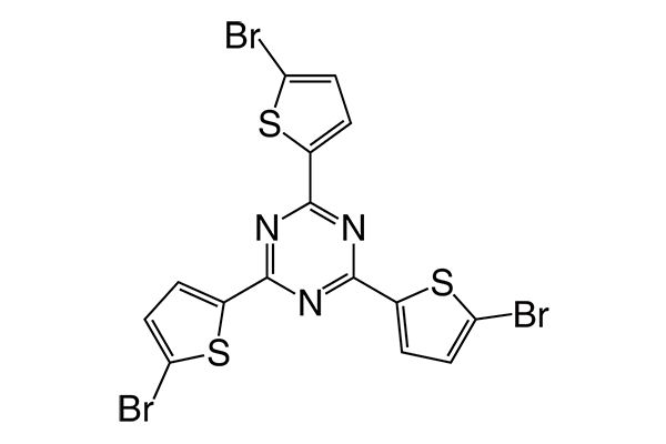 2,4,6-Tris(5-bromothiophen-2-yl)-1,3,5-triazine图片